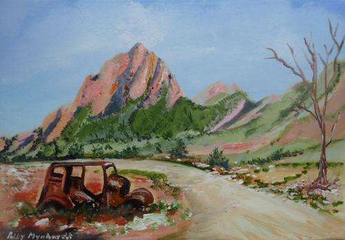 Crazy Special...!!! ...Acrylic Painting by Patty Mynhardt "Kaput 02"