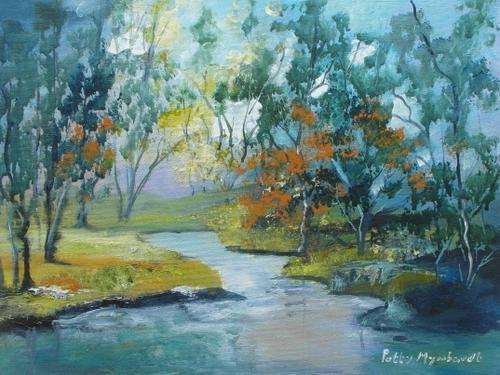 Crazy Special...!!! Acrylic Painting by Patty Mynhardt "Restful Place"