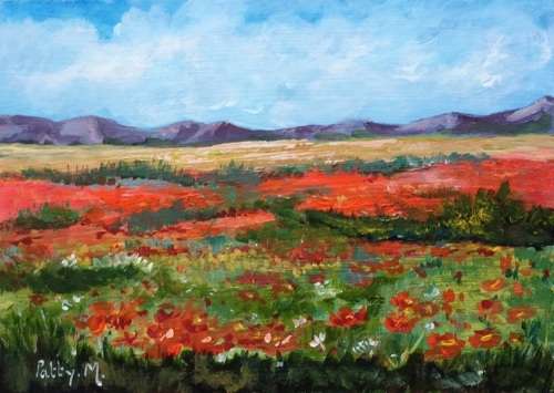Crazy Wednesday Special...!!! Acrylic Painting "Veldenvlei" by Patty Mynhardt