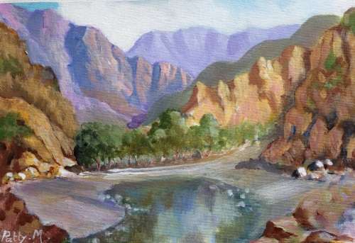 "Mountain Scenery" by Patty Mynhardt - Crazy Wednesday Special