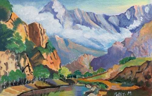 "Mountain Scenery" by Patty Mynhardt - Crazy Wednesday Special