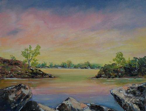"One Touch of Nature" Oil Painting by Patty Mynhardt