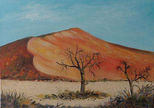 "Namib" Oil Painting - Bidding starts at R1 !!!!!!!!