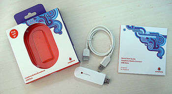 Vodafone K4505 21.6MBps USB 3G Modem