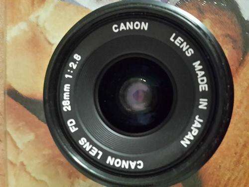 Canon FD lense