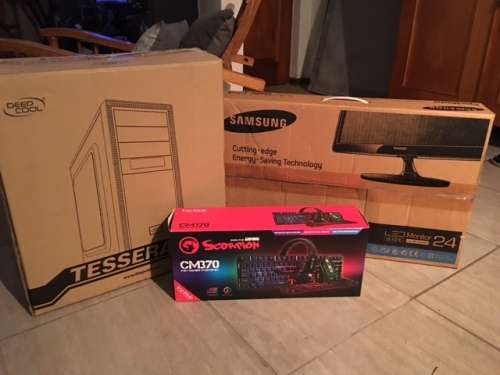 PC, MONITOR + ACCESSORIES KIT