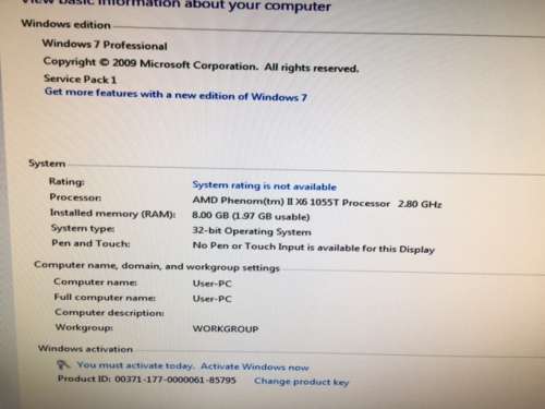 PC, MONITOR + ACCESSORIES KIT