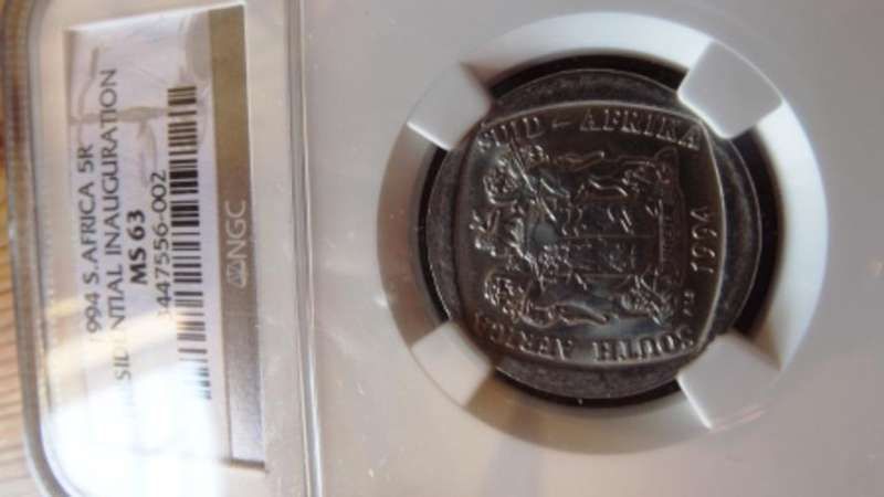 1994 Presidential Inauguration NGC Grade MS 63