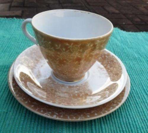 Stunning Fine Porcelain Trio