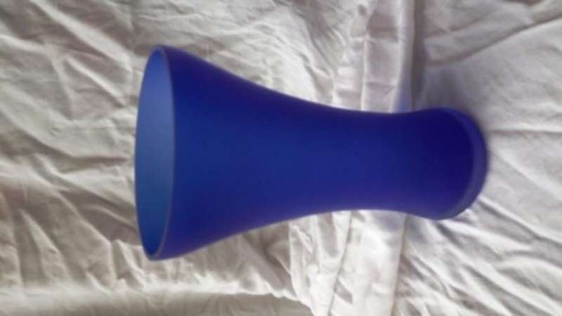 Lovely large cobalt blue vase