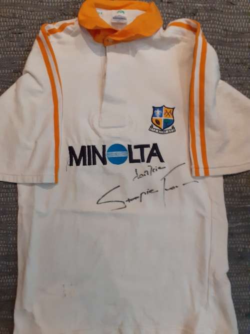 Signed Stompie Fourie Matchworn OFS Jersey