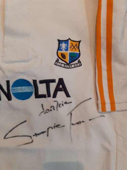 Signed Stompie Fourie Matchworn OFS Jersey