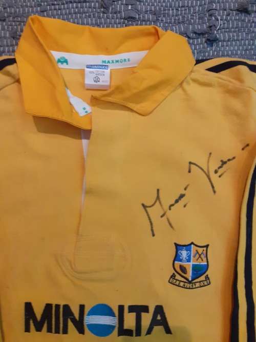 Signed André Venter Matchworn OFS Jersey