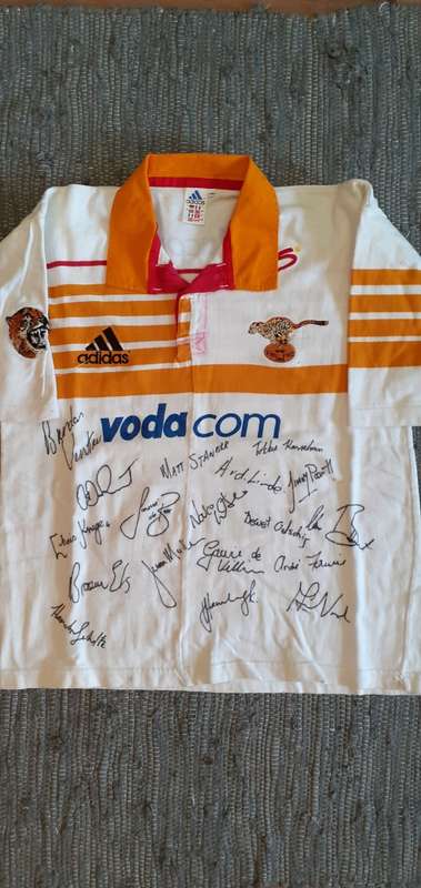 Match worn Cheetahs Jersey 1999