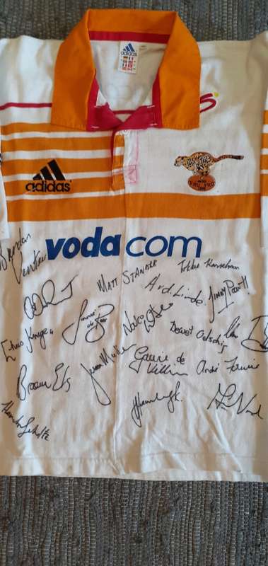 Match worn Cheetahs Jersey 1999