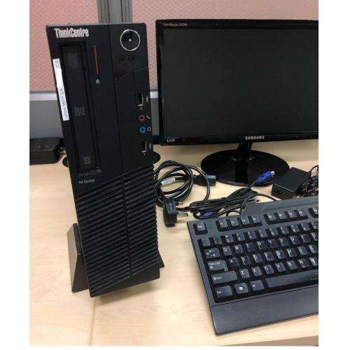 Lenovo Thinkcentre M series, i7 2600k, 16GBRAM, 512GB HDD + 22` SAMSUNG MONITOR