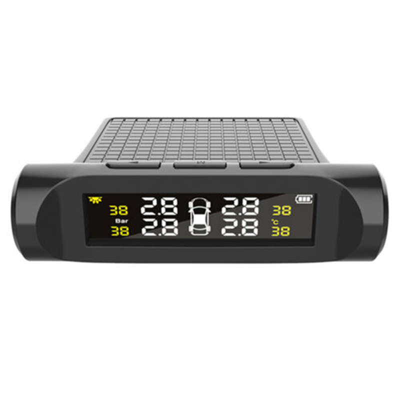 Solar powered wireless TPMS tire pressure monitoring System