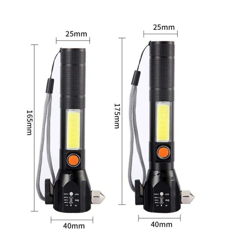 Mini FA-T6-38 COB multifunctional Flashlight