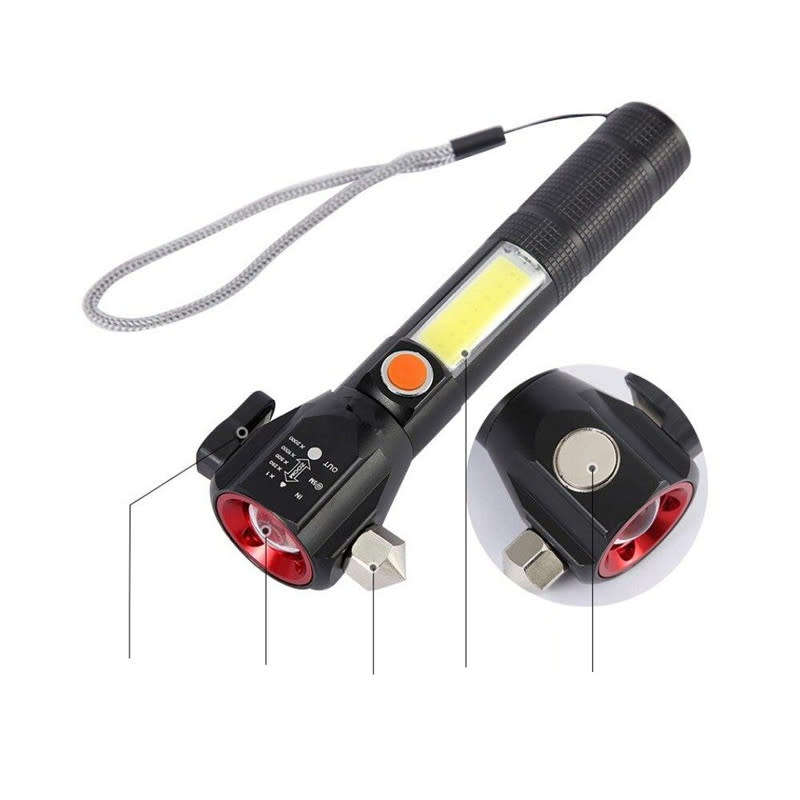 Mini FA-T6-38 COB multifunctional Flashlight