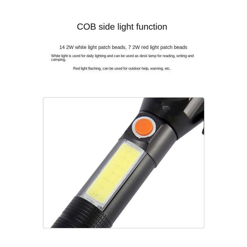 Mini FA-T6-38 COB multifunctional Flashlight
