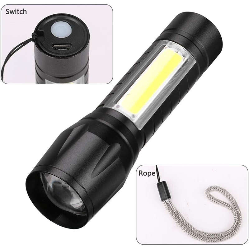 Mini portable USB charging cable MINI Flashlight