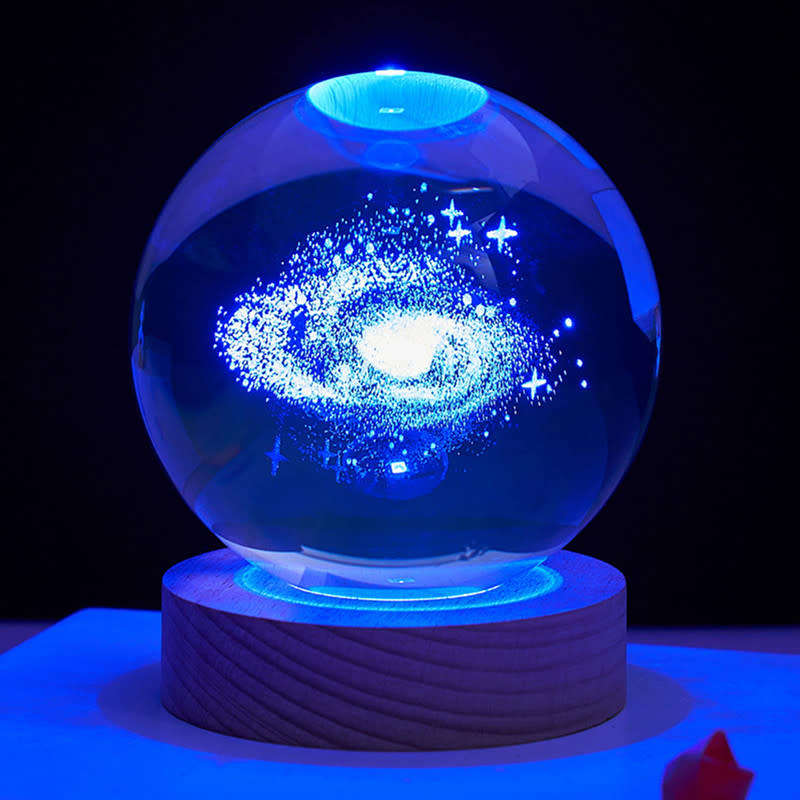 JG-D09 Convenient and beautiful crystal ball LED luminous night Light