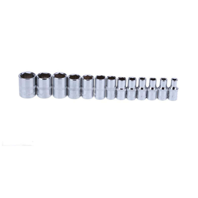 Convenient, Practical And Multi-Functional 46-Piece 1/4-Inch Socket Set Car Repair Tools Ratchet Wre