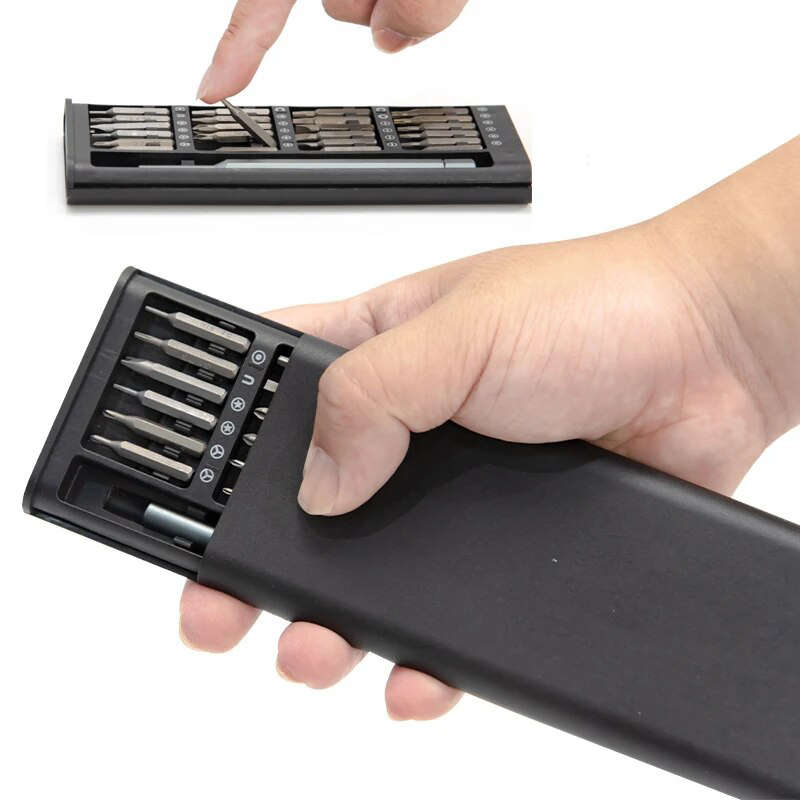 Convenient And Practical 24-In-1 Magnetic Precision Screwdriver Set Electronic Glasses And Watch Rep