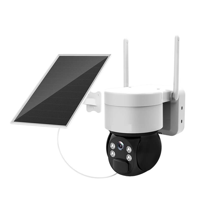 Convenient And Practical Solar Camera Wifi Wireless Ip Camera Pir Human Detection Night Vision Safet