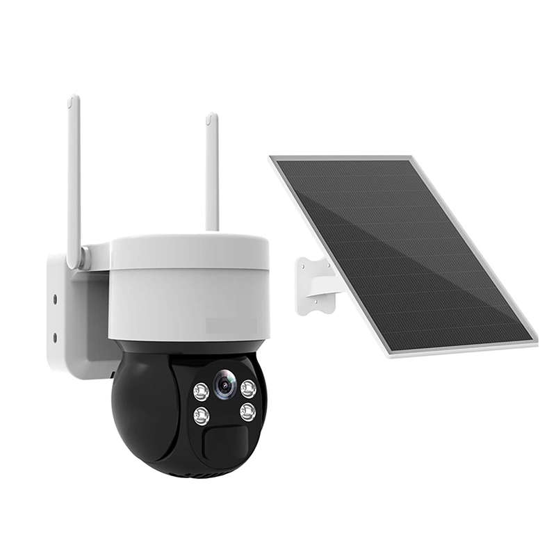 Convenient And Practical Solar Camera Wifi Wireless Ip Camera Pir Human Detection Night Vision Safet