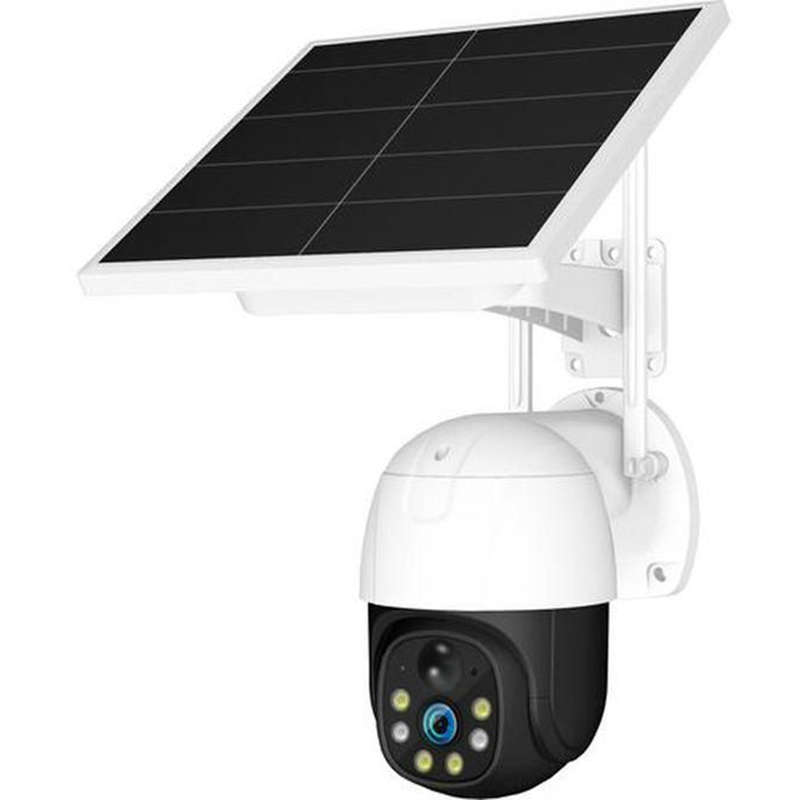 Convenient And Safe Vrt-Vc9-G Solar Smart Surveillance Camera V380 Pro App