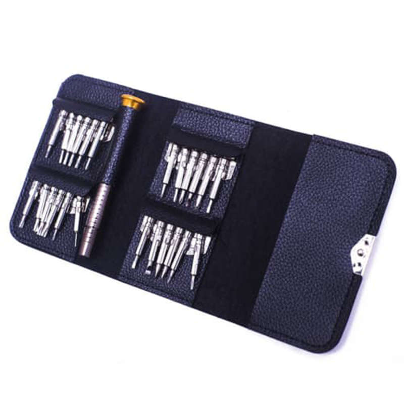 Small And Convenient 25-In-1 Mini Multi-Function Screwdriver Set With Magnetic Electronic Repair Too