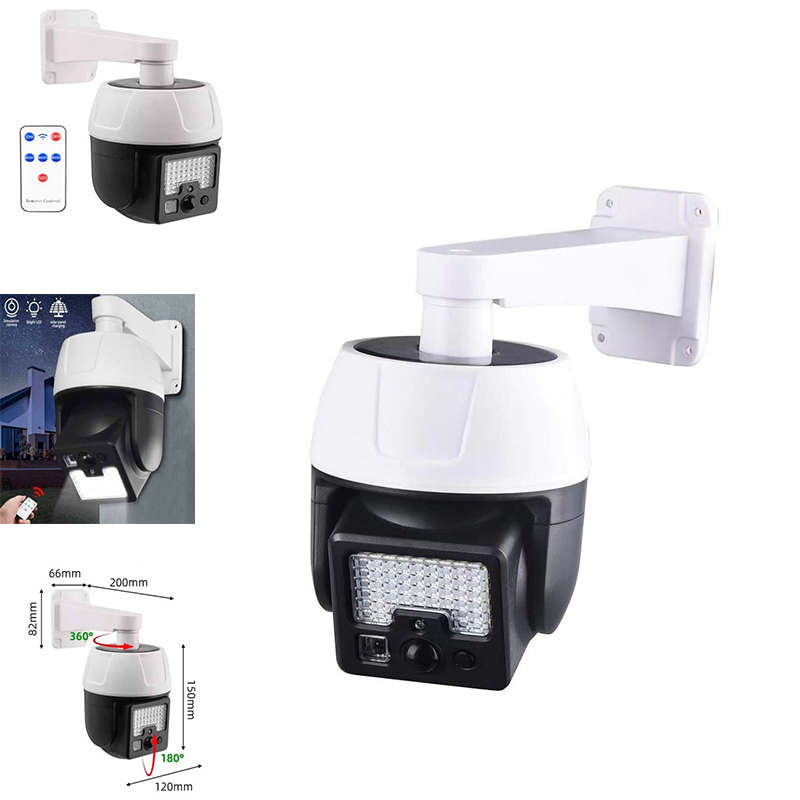 Convenient And Durable Solar-Powered Virtual Camera With Remote Control