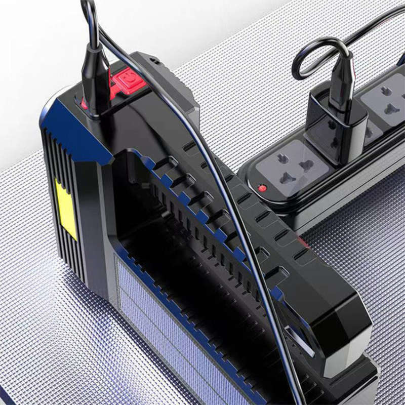 Convenient And Practical Solar Charging Usb Flashlight Waterproof Portable Flashlight