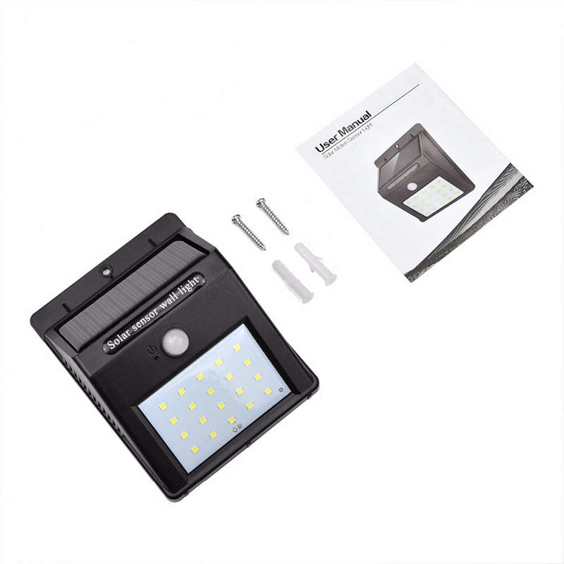 Safe And Practical Solar Pir Motion Sensor Security Wall Garden Light Outdoor Light
