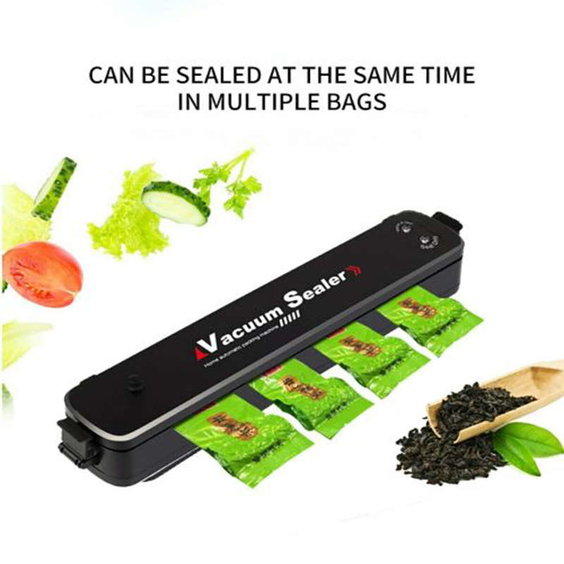 Convenient And Practical Electric Food Vacuum Sealer Bag Sealing Machine For Packaging Minimal Kitch
