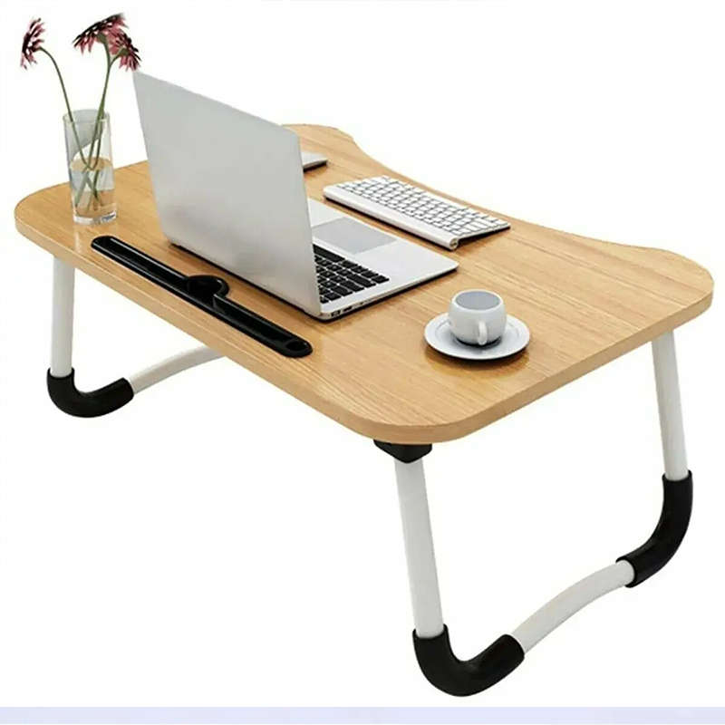 Convenient Folding Small Table Lazy Bed Table Desk Folding Computer Table