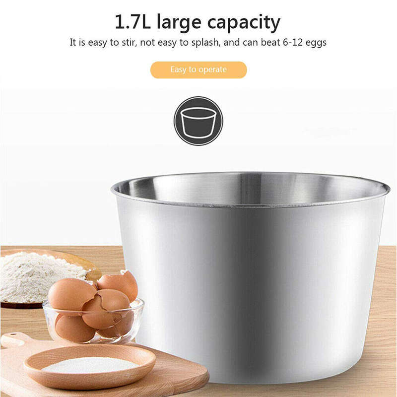 Convenient And Practical Hand Mixer 7-Speed Household Bread Dough Kneading Mixer Food Mixer With Bow