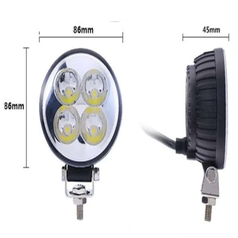 Convenient And Practical 4 Led Work Lights, Spotlights, Car Exterior Lights, 4D Led Fog Lights