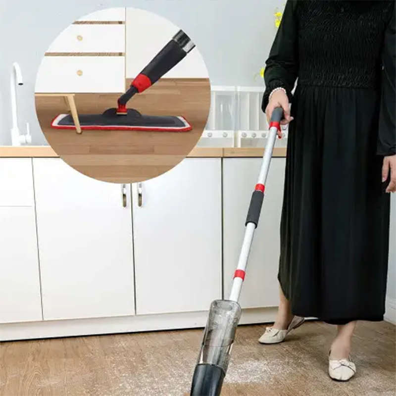 Convenient And Practical Premium Spray Mop For Floor Cleaning With Washable Pad And Refillable Spray