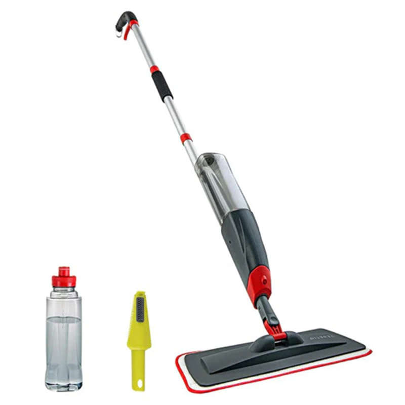 Convenient And Practical Premium Spray Mop For Floor Cleaning With Washable Pad And Refillable Spray