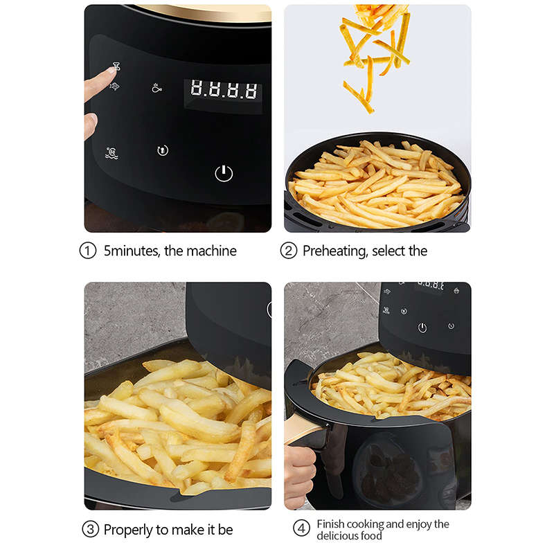 Convenient And Practical 4.5L Digital Display Air Fryer