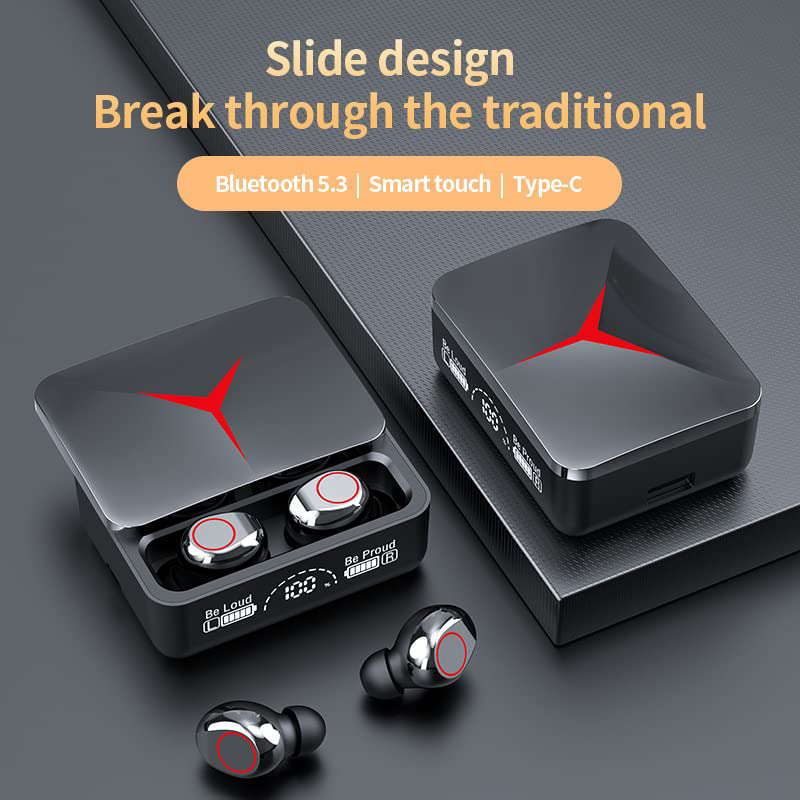 Convenient M90 Pro Wireless Bluetooth Low Latency Gaming Earbuds High-Fidelity Stereo Headphones
