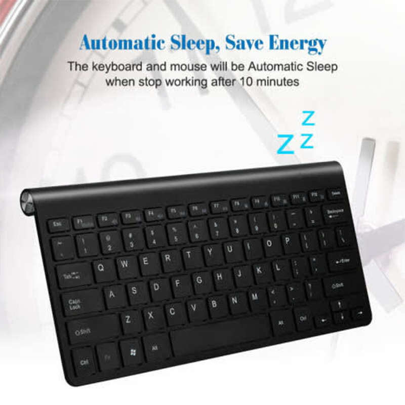 Convenient 2.4G Usb Wireless Mouse Set Smart Tv Style Computer Ultra-Thin Keyboard Mouse Gaming Keyb