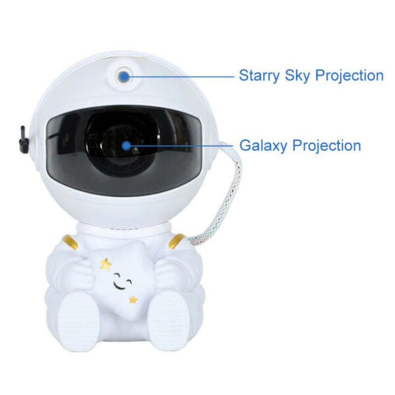 Durable And Beautiful Volulu As-50307 Astronaut Starry Sky Galaxy Projector Lamp