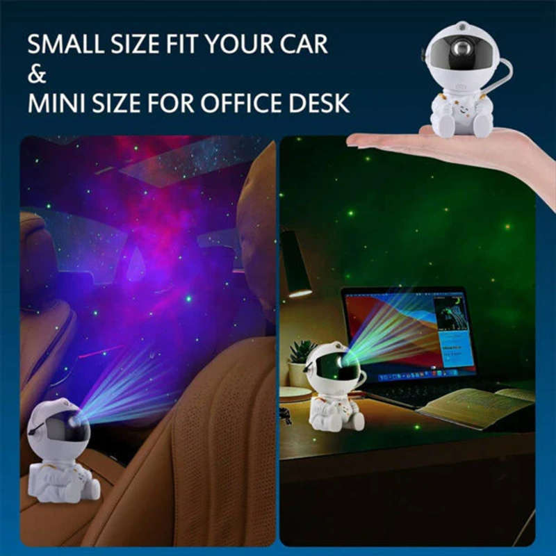 Durable And Beautiful Volulu As-50307 Astronaut Starry Sky Galaxy Projector Lamp