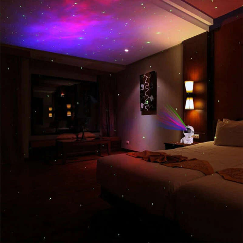 Durable And Beautiful Volulu As-50307 Astronaut Starry Sky Galaxy Projector Lamp