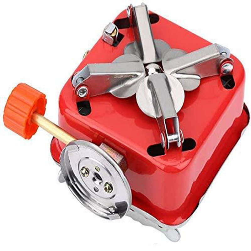 Convenient Gas Stove Camping Stove Square Gas Butane Burner Camping Picnic Folding Stove