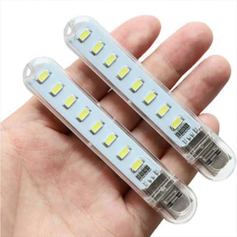 Convenient Dc 5V Usb Light Panel Plug-In Night Light Usb Plug Light Small Led Light Strip 1 Piece