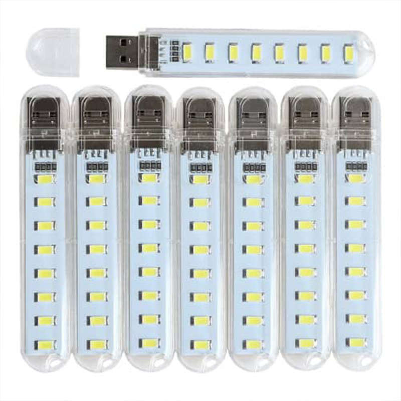 Convenient Dc 5V Usb Light Panel Plug-In Night Light Usb Plug Light Small Led Light Strip 1 Piece